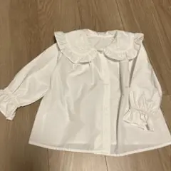 美品　a.v.v フリルブラウス　サイズ90