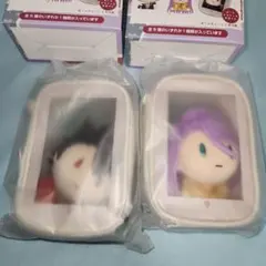 フリューくじ刀剣乱舞　A賞ポーチ付き御伴フィンガーパペット2点セット