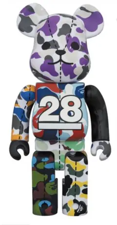 BAPE 28th ANNIVERSARY BE@RBRICK 400% #1 - メルカリ