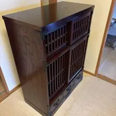 伝統工芸 岩谷堂箪笥 茶棚 涼風 飾り棚 伝統工芸 岩谷堂箪笥 茶棚 涼風 飾り棚 - メルカリ