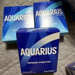 AQUARIUS アクエリアス パウダー 1L用 3箱セットのサムネイル