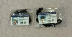 【レア】銀魂 J-WORLD 銀八 土方 屋台許可証 ネックストラップ