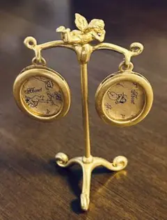 金色　天使　写真立