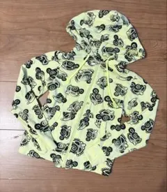 ヒスミニ　総柄　ジップパーカー