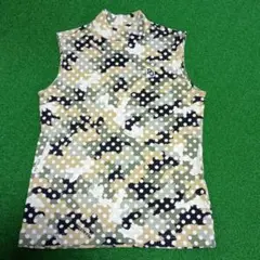 パーリィーゲイツ 迷彩柄 ノースリーブシャツ サイズ1