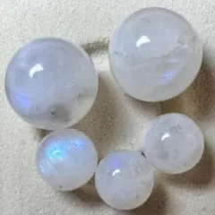 天然石ビーズ　ムーンストーン　12mm 8mm