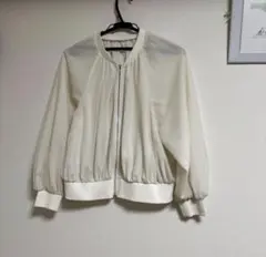 極美品♡25SS Arpege story テンセルコットンシアーブルゾン　M 極美品♡25SS Arpege story テンセルコットンシアーブルゾン M - メルカリ