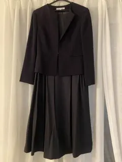 23区　ダークネイビー ジャケットとドレスセット　入学式　卒業式