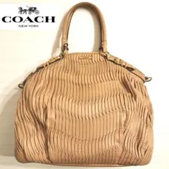 COACH　大容量トート＆ショルダー　2way