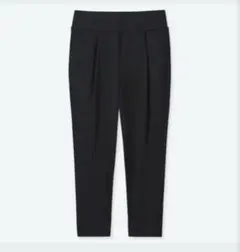 エアリズムYOGAテーパードパンツ　スポーツ　ジム　ピラティス　黒　S