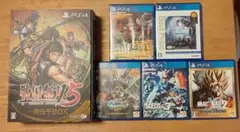 PS4 ゲームソフト 6本セット 戦国無双5 一騎当千box 他