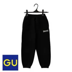 GU スウェットパンツ ブラック キッズ