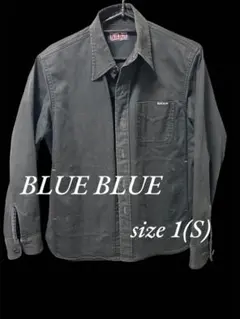 BLUE BLUE ブラック 長袖シャツ size 1(S)