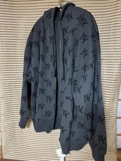 未使用　男女可MLB / ヤンキース　ジップアップ　スウェット パーカー