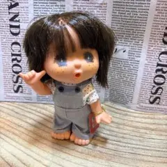 昭和レトロ ドール 人形 サロペット 着せ替え