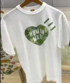 【完売モデル】ヒューマンメイドカモ刺繍 ポケットTシャツ 超人気 入手困難 完売モデル】ヒューマンメイドカモ刺繍 ポケットTシャツ 超人気