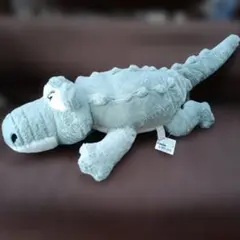 新品未使用】でっかい！ワニ ふわふわぬいぐるみ 100cm ホワイト