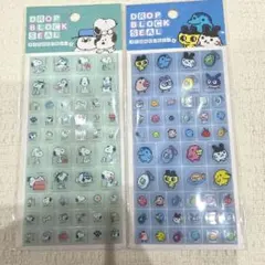 drop block seal　タイルシール　たまごっち　スヌーピー