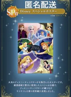 【SP賞】ポスター 一番くじDisneyDreamingCelebration
