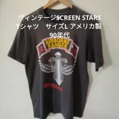 ヴィンテージSCREEN STARS Tシャツ　サイズL アメリカ製 90年代