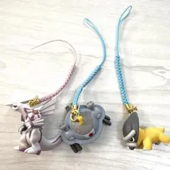 ポケモン　ストラップ　パルキア　ジバコイル　タテトプス