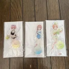 五等分の花嫁 まねきねこ アクリルスタンド 一花 三玖 四葉
