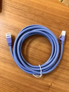 ELECOM CAT.5E LANケーブル 青