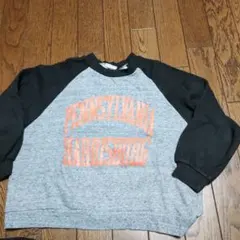 BREEZE トレーナー 120サイズ グレー黒