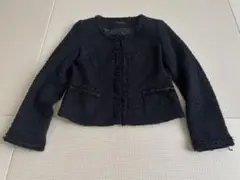 イトキン　a.v.v アー・ヴェ・ヴェ　シンプル　ノーカラージャケット