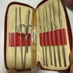 クロバー　CLOVER かぎ針　レース針　ケース付き