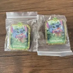 ロルカナ　スティッチ　ピンバッジ　2個のサムネイル