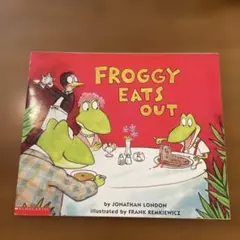 Froggy Eats Out 洋書 絵本のサムネイル
