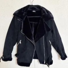 【美品・ほぼ未使用】RyuRyu コート Lサイズ ブラック　アウター