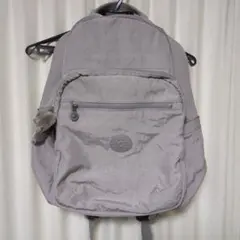 ミーコ様専用【Kipling/キプリング】リュック グレー　キーホルダー付