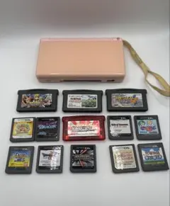 ピンク DS Lite 本体 ポケモンソフト 他まとめ
