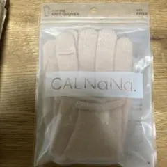 CALNaNa ニット手袋 ピンク