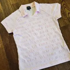 PEARLY GATES ピンクポロシャツ 1