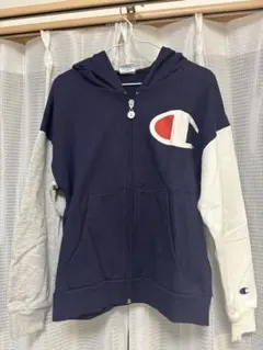 Champion フルジップパーカー 140