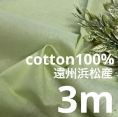t0-5/3 長3ｍ 遠州 浜松産 綿100％ シングルガーゼ 生地 布 布地