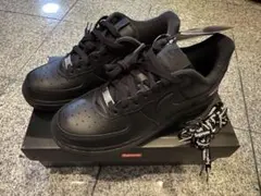 Supreme Nike Air Force 1 Low 25cm ブラック
