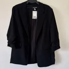 エイチアンドエム　ギャザースリーブジャケット