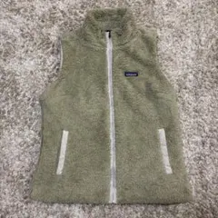 パタゴニア　フリースベスト　ベージュ