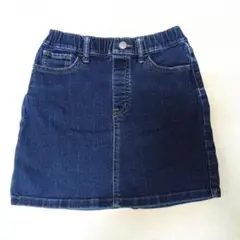デニム　スカート　ミニスカート　130cm　UNIQLO　ユニクロ