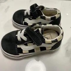 Vans スニーカー ブラック/ホワイトチェック