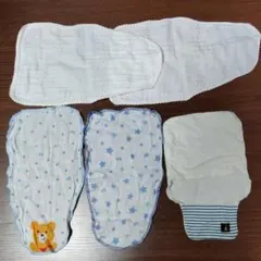 ミキハウスなどの汗取りパッド　５枚セット