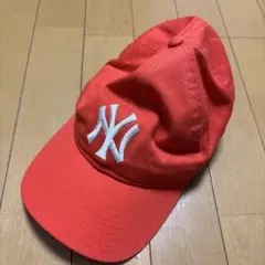 New Era 9TWENTY ニューヨークヤンキース キャップ オレンジ
