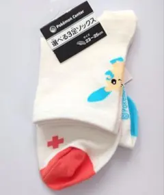 プラスル　マイナン　靴下