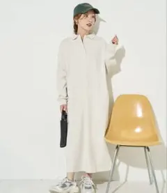 FREAK'S STORE 襟付き ポロ ワンピース S