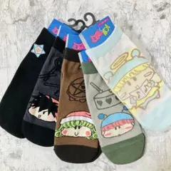 未使用品⭐️ミルモでポン！スニーカーソックス5足セット 靴下　23～25cm 平成