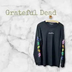 グレイトフルデット ベアプリント 長袖Tシャツ ロンT ブラック　ＸＬのサムネイル